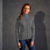 Stehkragen Zip Jacke Frauen - WG/light grey (5295_E1_G_A_.jpg)