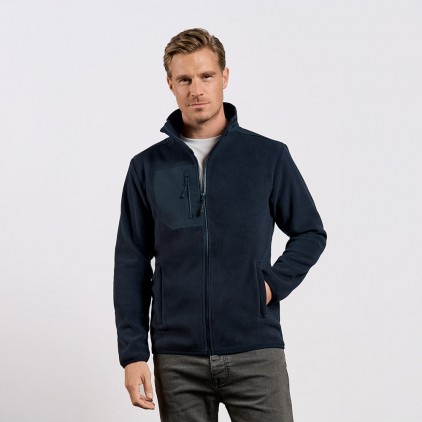 Men’s Canvas Fleece Jacket - 54/navy (7950_E1_D_F_.jpg)